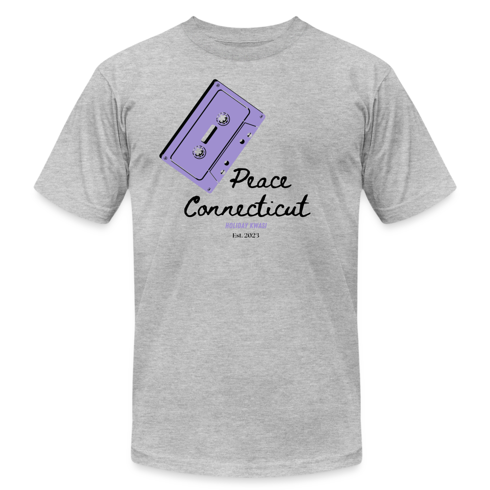 Peace CT Tee - heather gray