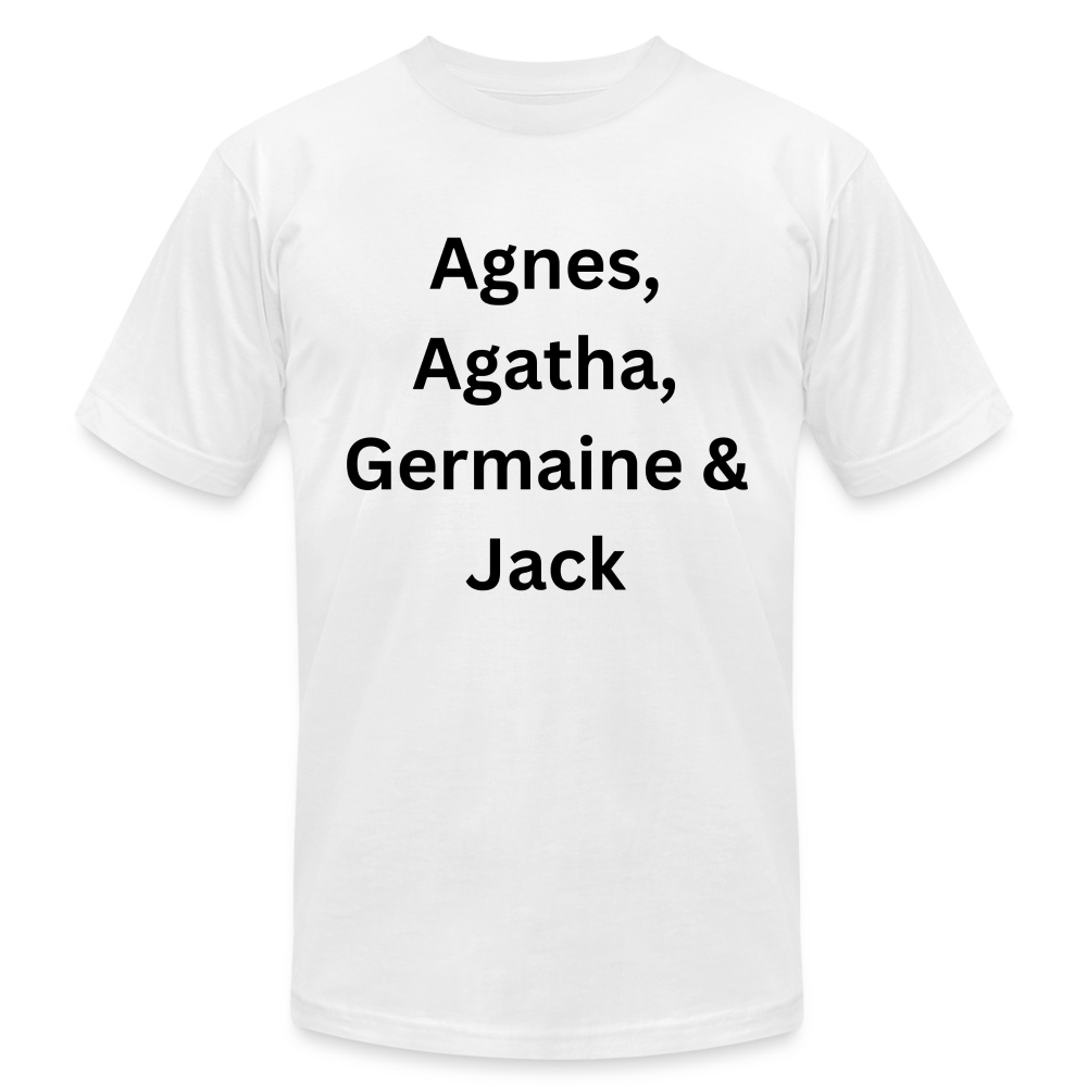 Just A Friend White Tee - white