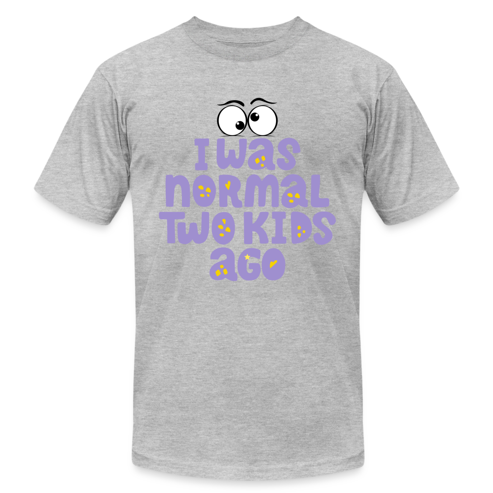Kids Ago Tee Purp - heather gray