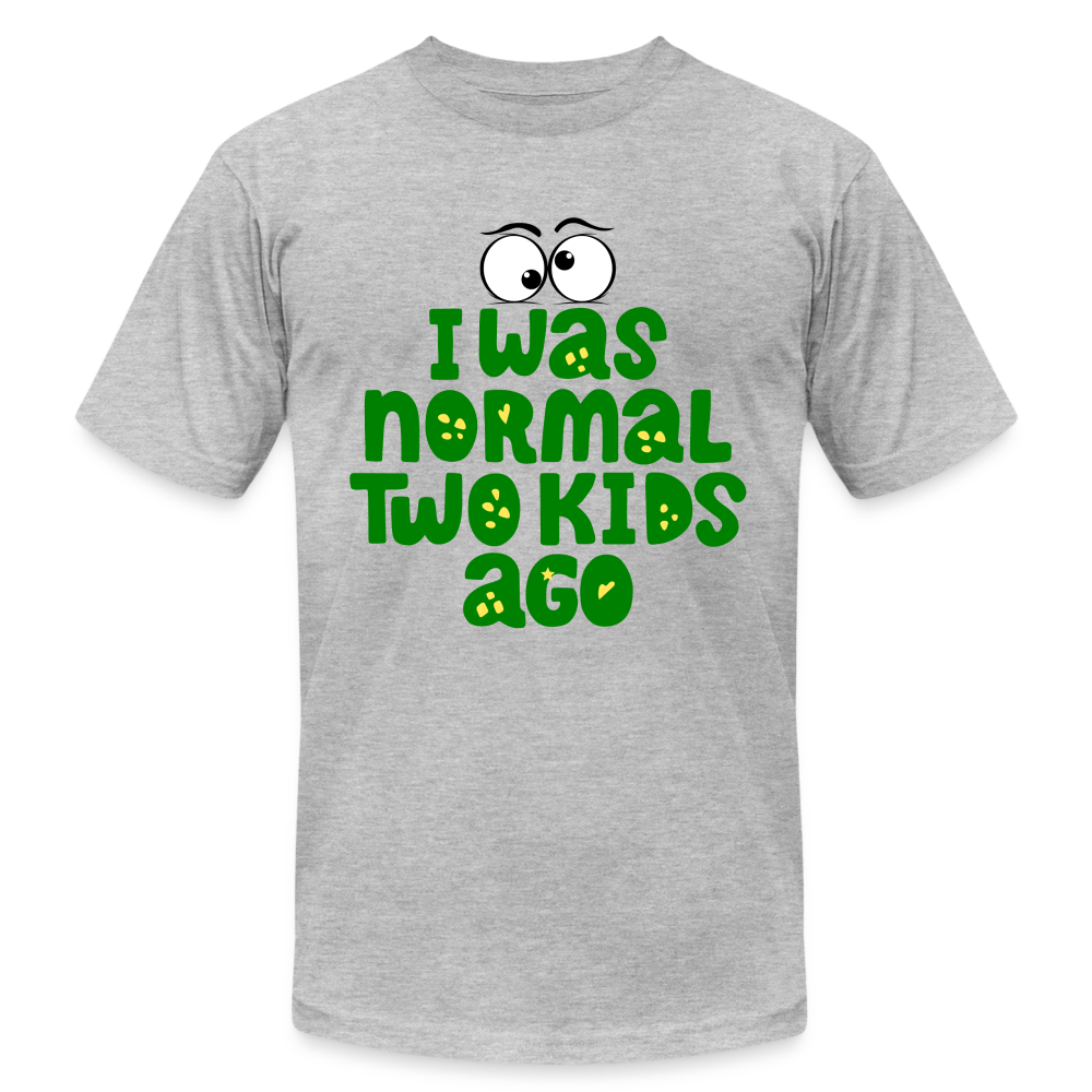 2 Kids Ago Tee - Green - heather gray