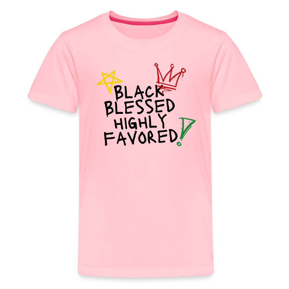 Blessed Kids' T-Shirt - pink