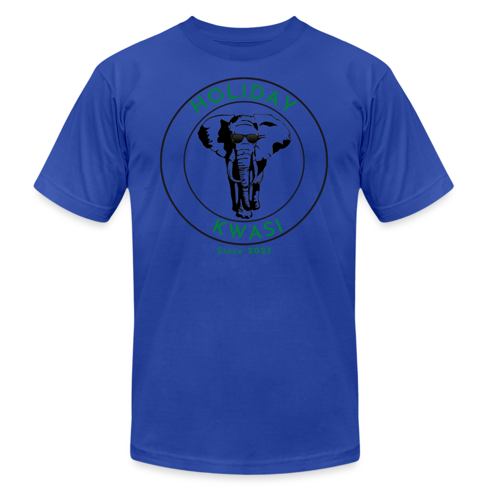 Green Logo - royal blue