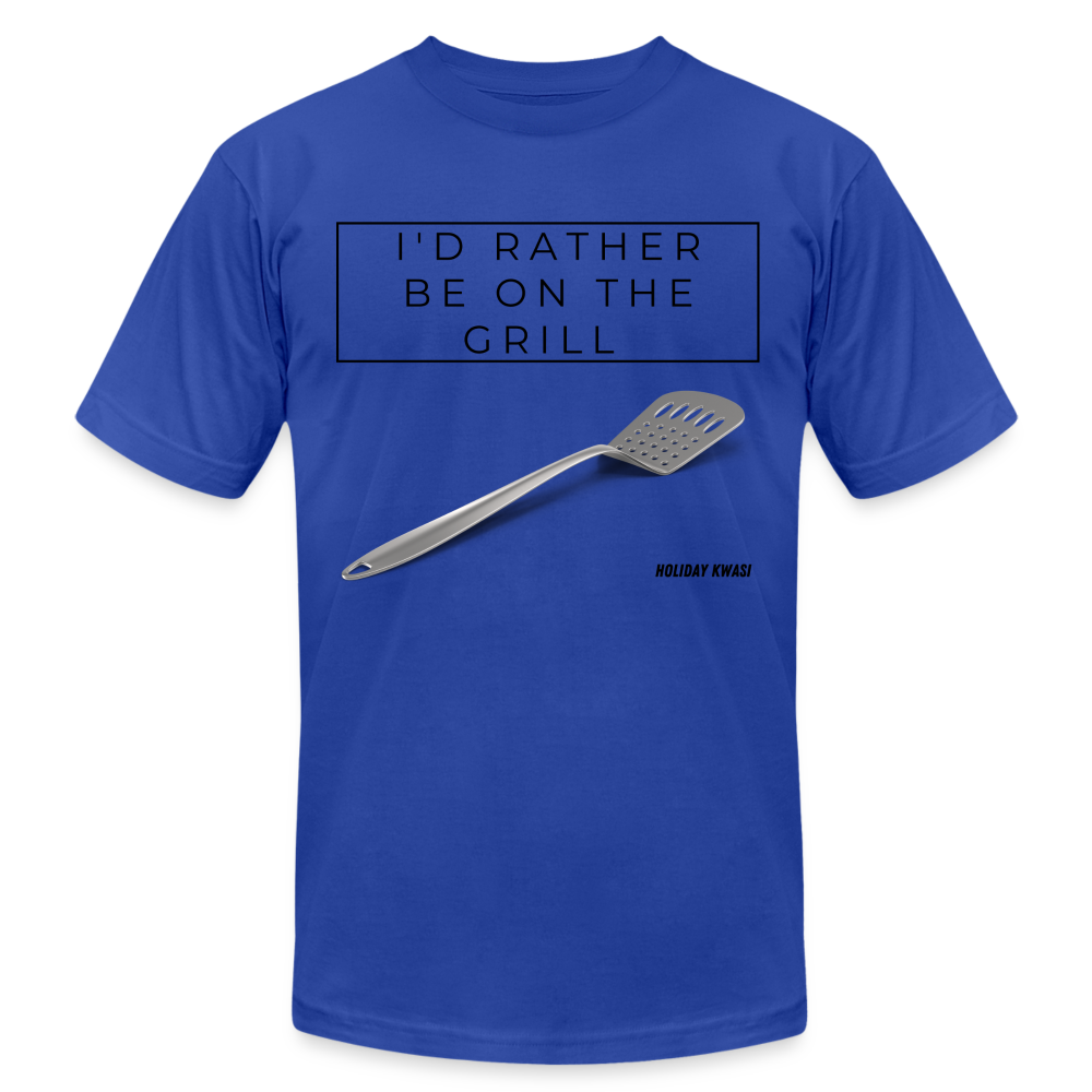 Grill Tee - royal blue