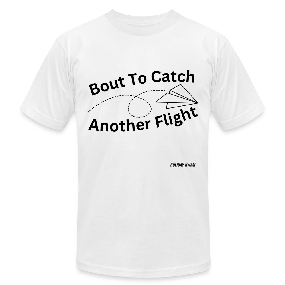 Another Flight Tee blk - white