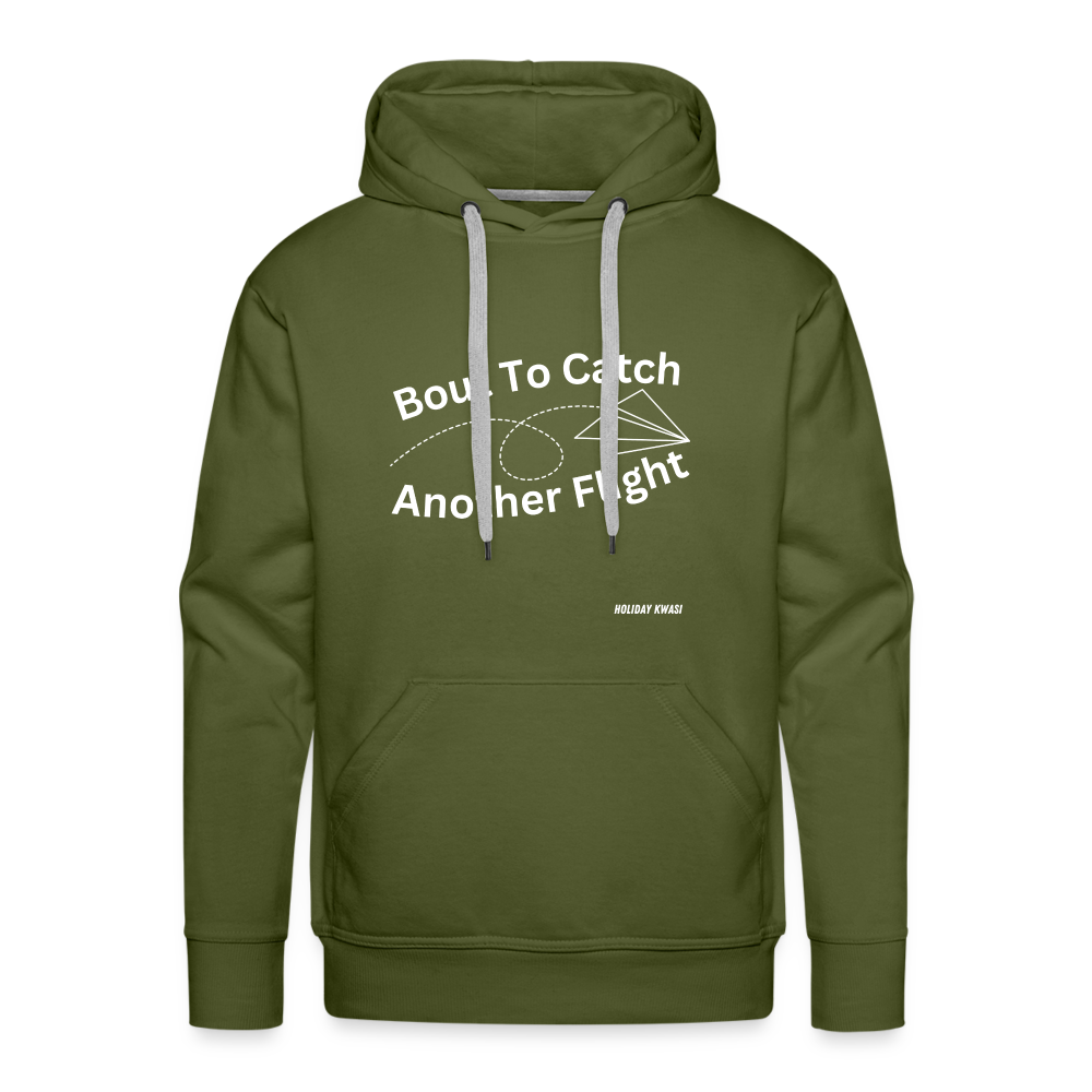 Another Flight hoodie - olive green