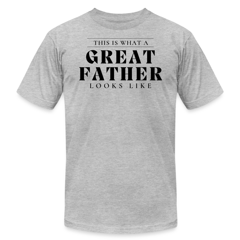 Great Father blk - heather gray