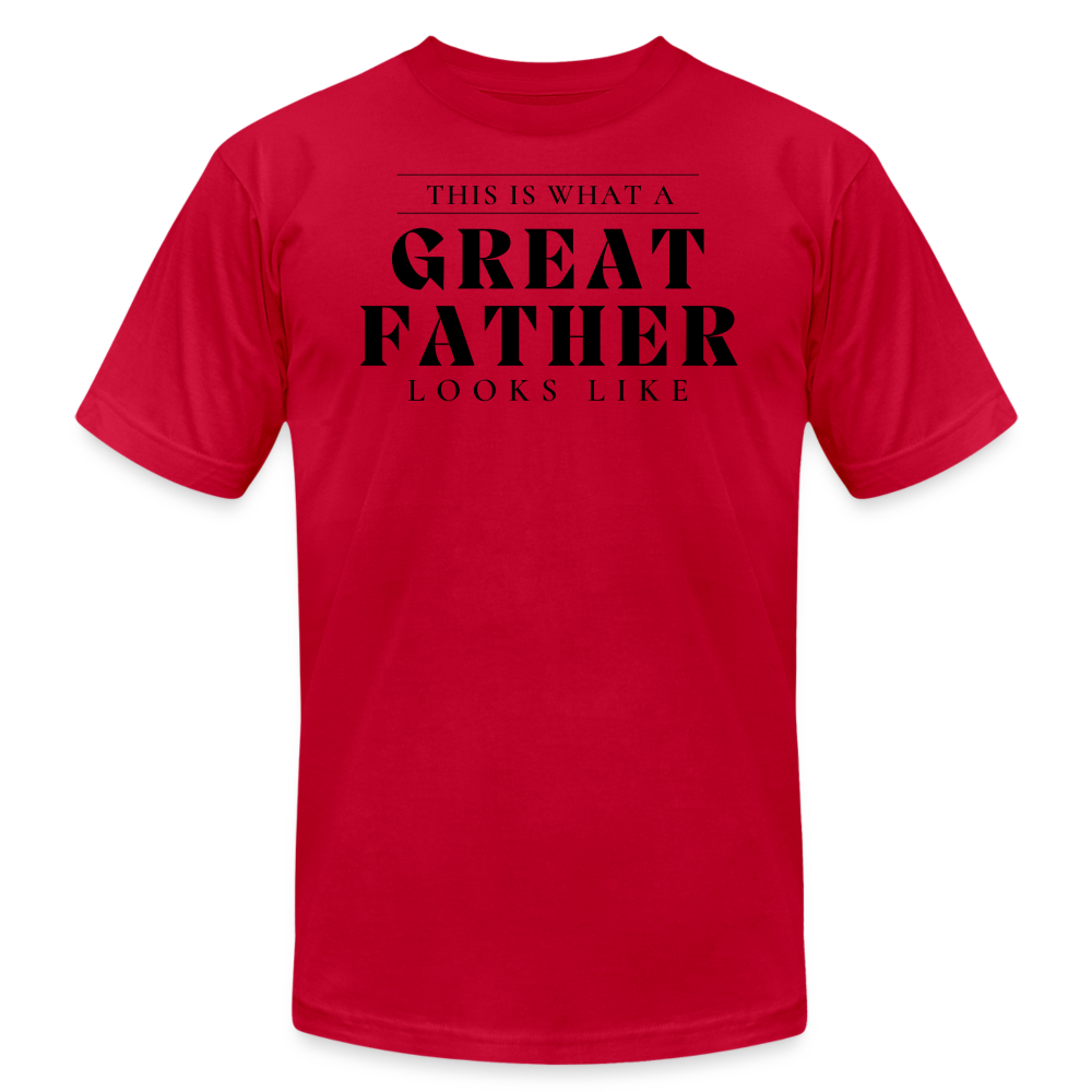 Great Father blk - red