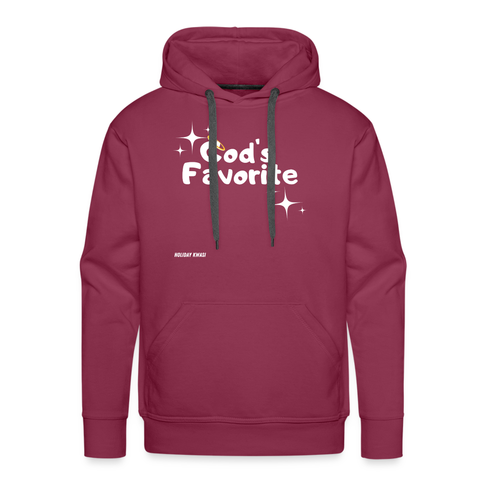 God's Favorite Hoodie - burgundy