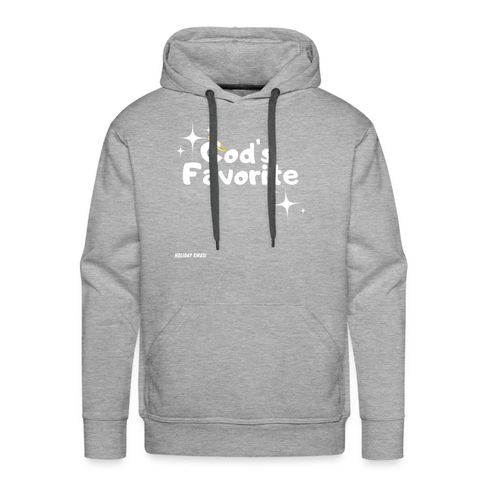 God's Favorite Hoodie - heather grey