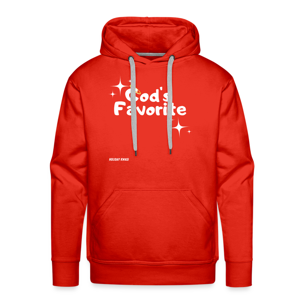 God's Favorite Hoodie - red