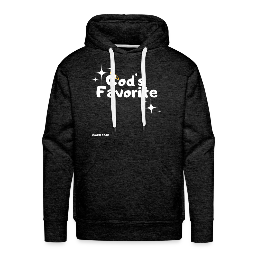 God's Favorite Hoodie - charcoal grey