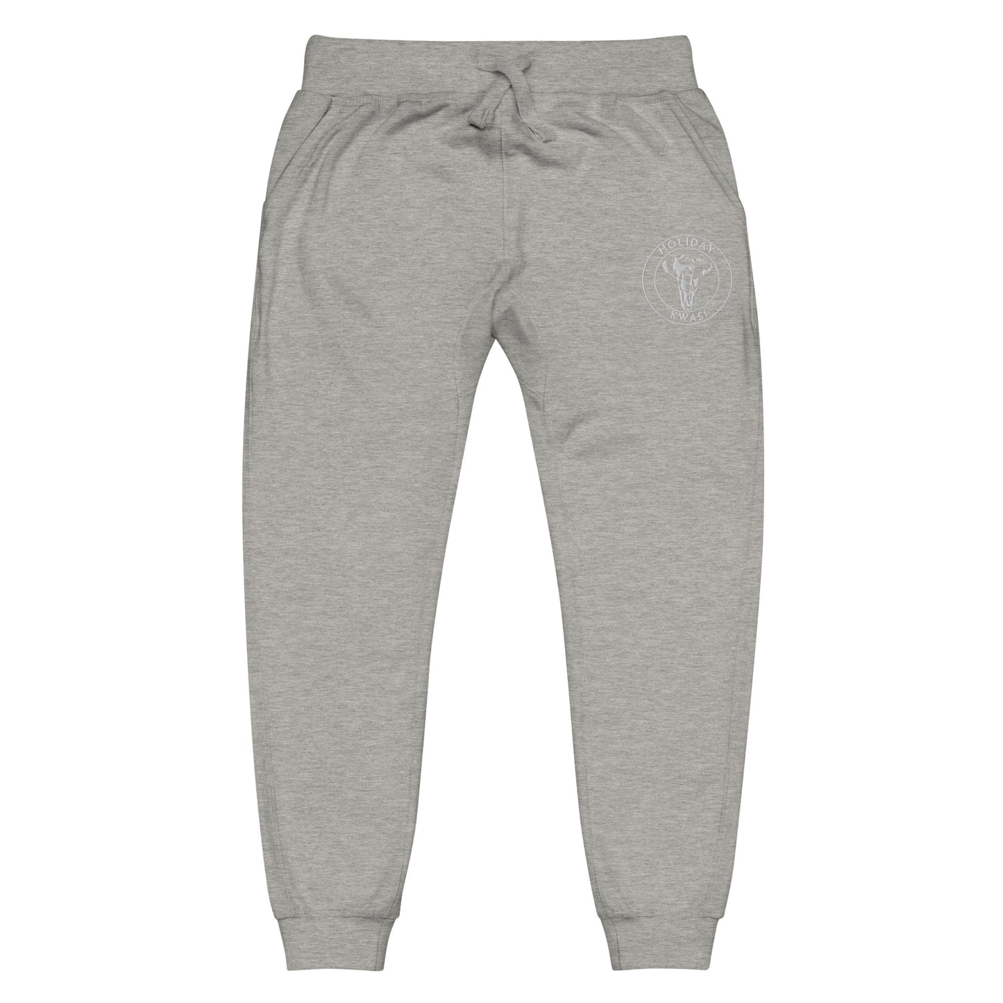 Snow Embroidered Logo Sweatpants