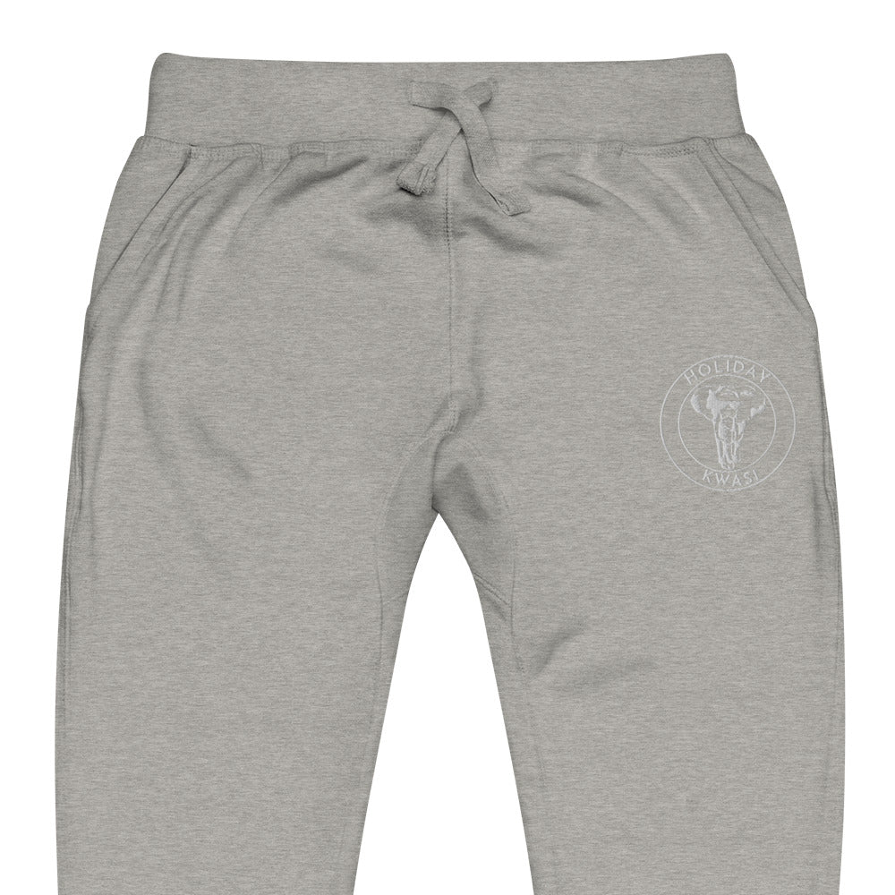 Snow Embroidered Logo Sweatpants