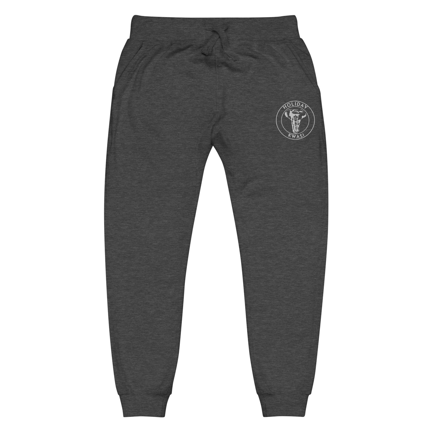 Snow Embroidered Logo Sweatpants